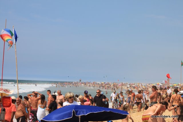 Foule_biscarosse